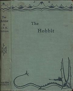 Cover art of 1937 The Hobbit.