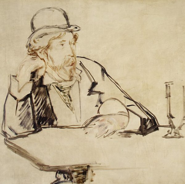 George Moore by Édouard Manet