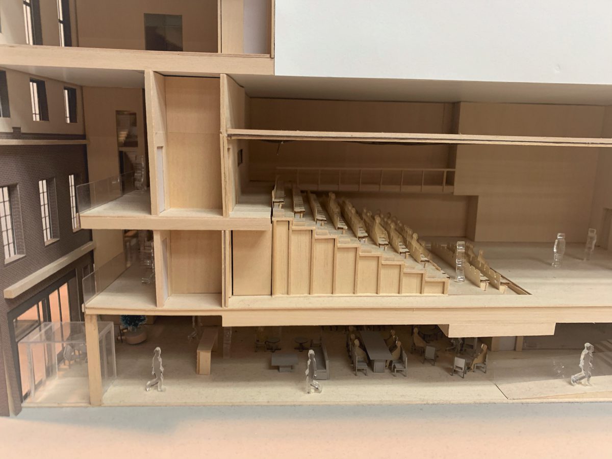 IAC/NYC architectural model