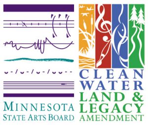 Minnesota State Arts Board and Clean Water Land & Legacy logos
