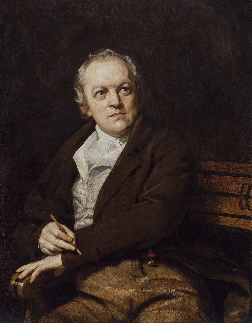 Portrait of William Blake by Thomas Phillips