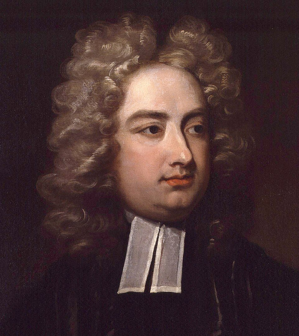 Jonathan Swift by Charles Jervas, detail
