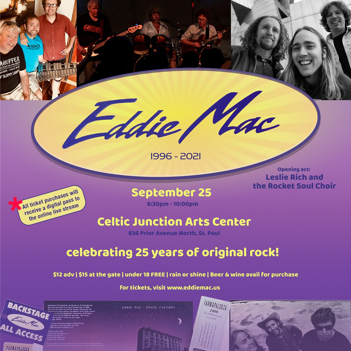 Eddie Mac 25th Anniversary