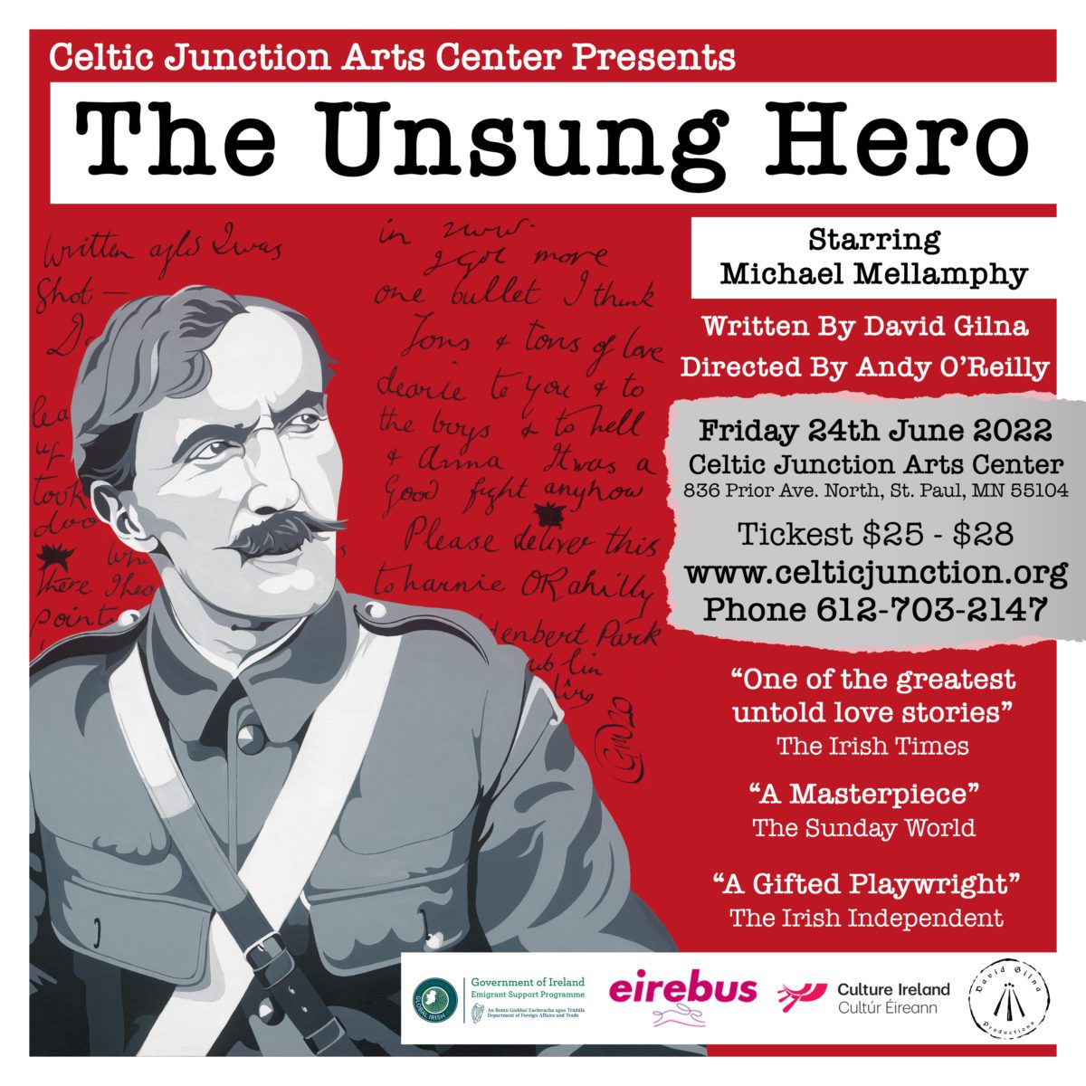 “The Unsung Hero,” a play by David Gilna