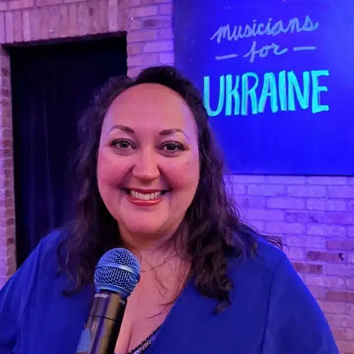 Natalie Nowytski, founder of Musicians for Ukraine